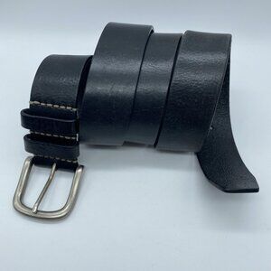 Red Camel Black Genuine Leather Belt Men's Size 42